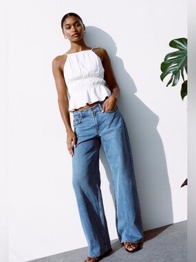 Abercrombie The Ultra Loose Low Rise Curve Love Jean